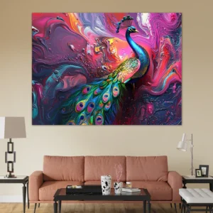 Prismatic Peacock Majesty