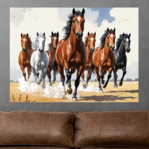 Seven Galloping Spirits